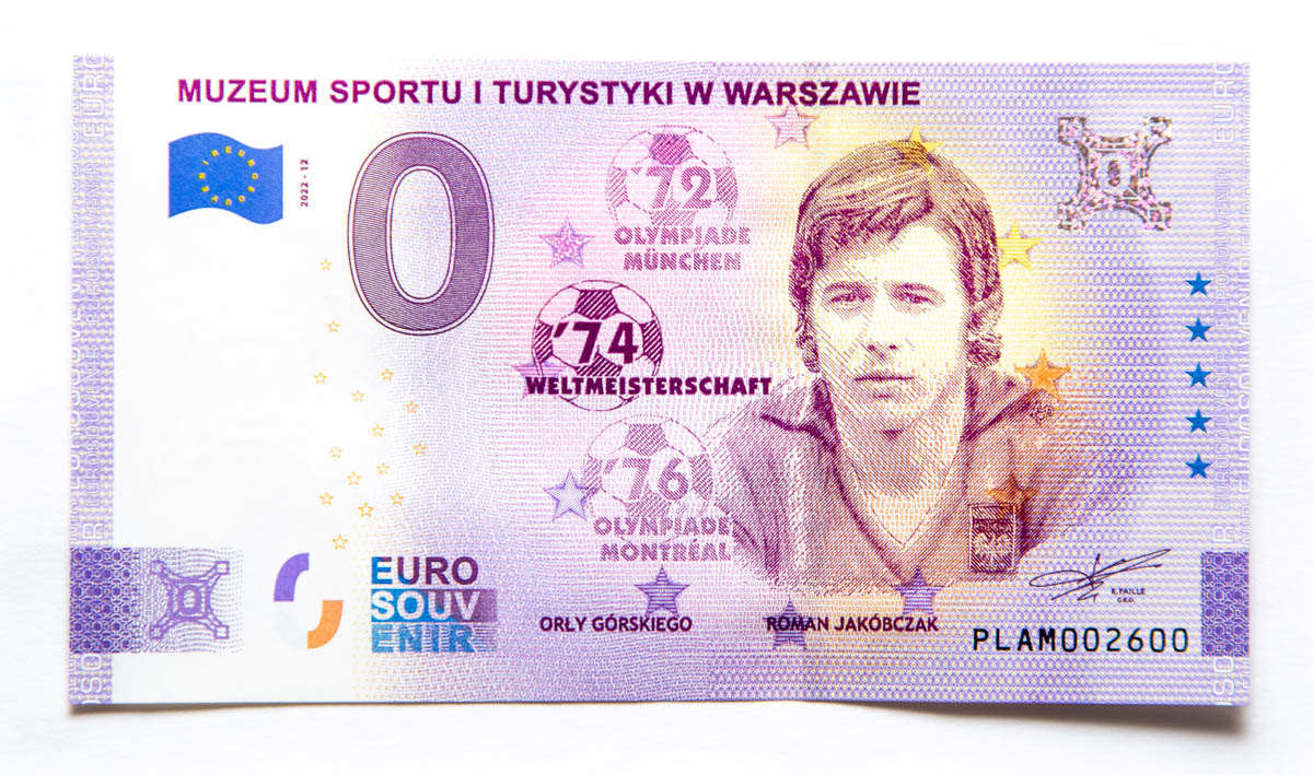 BANKNOT PAMIĄTKOWY ORŁY GÓRSKIEGO Roman Jakóbczak